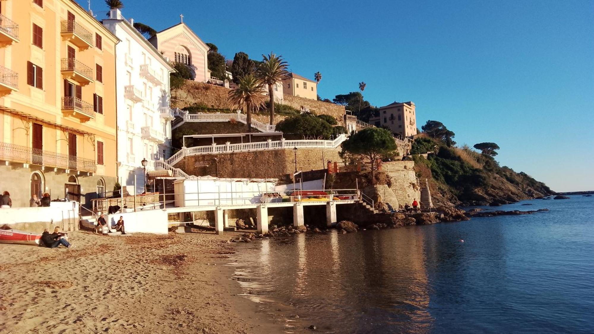 Hotel Miramare Lavagna Eksteriør billede
